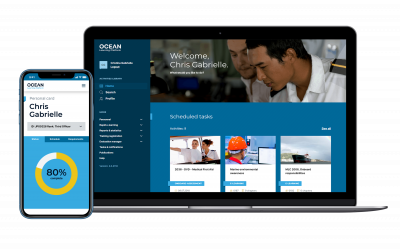 Ocean Learning Platform: the ultimate seafarer training experience onboard, onshore and on the move
