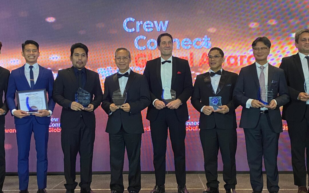 Ocean Technologies Group win prestigious award at CrewConnect 2022